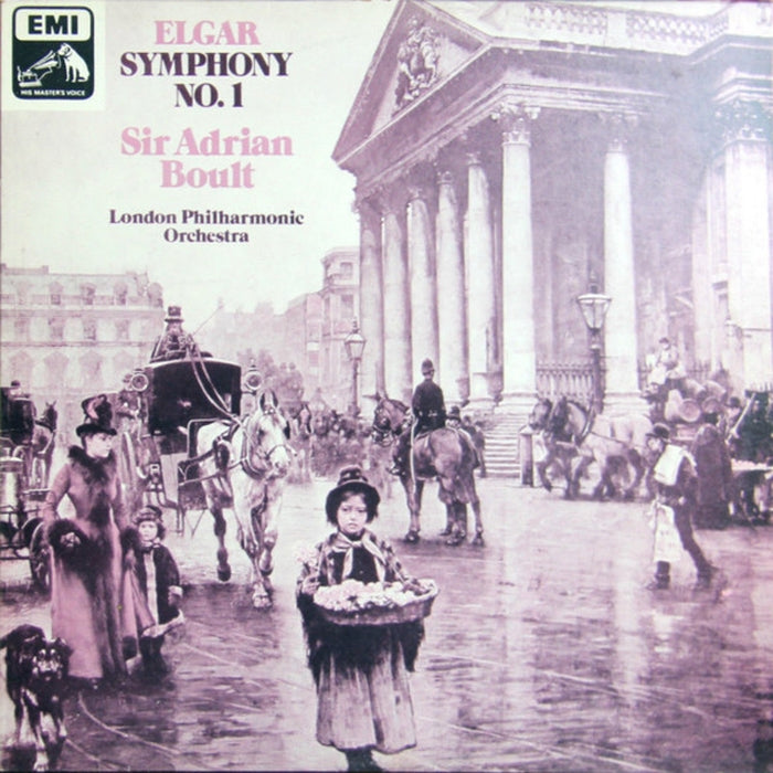 Sir Edward Elgar, Sir Adrian Boult, London Philharmonic Orchestra – Symphony No. 1 (LP, Vinyl Record Album)