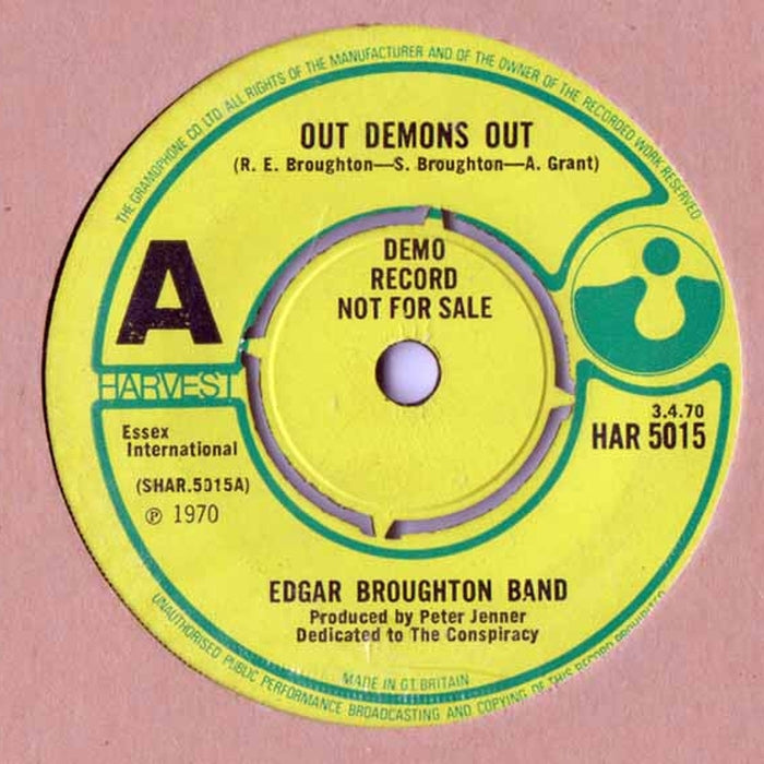 The Edgar Broughton Band – Out Demons Out (LP, Vinyl Record Album)