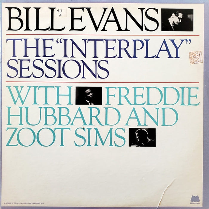 Bill Evans, Freddie Hubbard, Zoot Sims – The "Interplay" Sessions (LP, Vinyl Record Album)