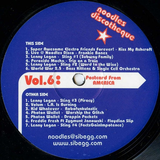 Various – Noodles Discotheque Vol. 6: Postcard From America (LP, Vinyl Record Album)