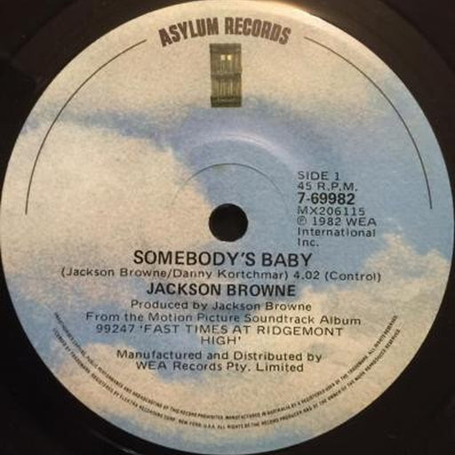 Jackson Browne – Somebody's Baby (LP, Vinyl Record Album)