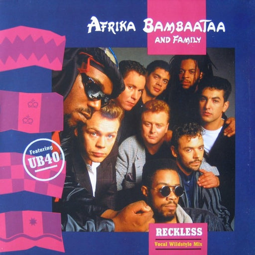 Afrika Bambaataa & Family – Reckless (LP, Vinyl Record Album)