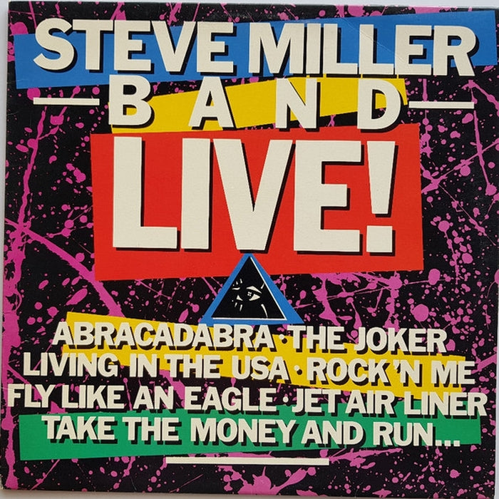 Steve Miller Band – ...Live ! (LP, Vinyl Record Album)