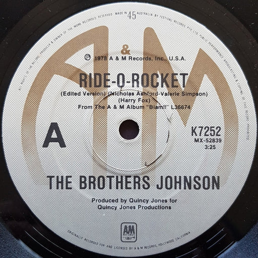 Brothers Johnson – Ride-O-Rocket (LP, Vinyl Record Album)