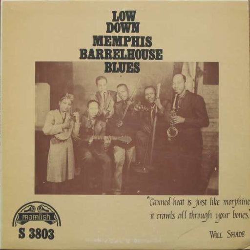 Various – Low Down Memphis Barrelhouse Blues (LP, Vinyl Record Album)