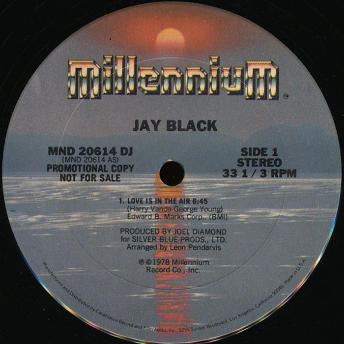 Jay Black – Love Is In The Air (LP, Vinyl Record Album)