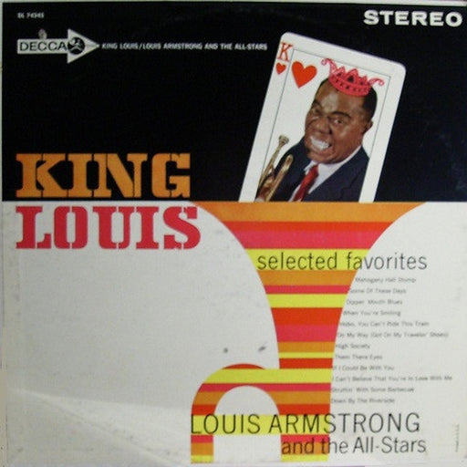 Louis Armstrong And His All-Stars – King Louis (LP, Vinyl Record Album)