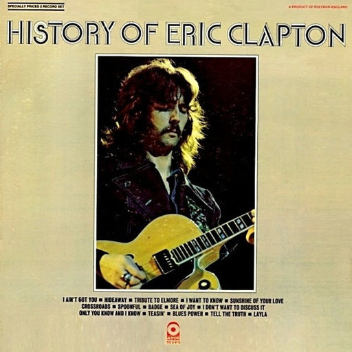 Eric Clapton – History Of Eric Clapton (LP, Vinyl Record Album)