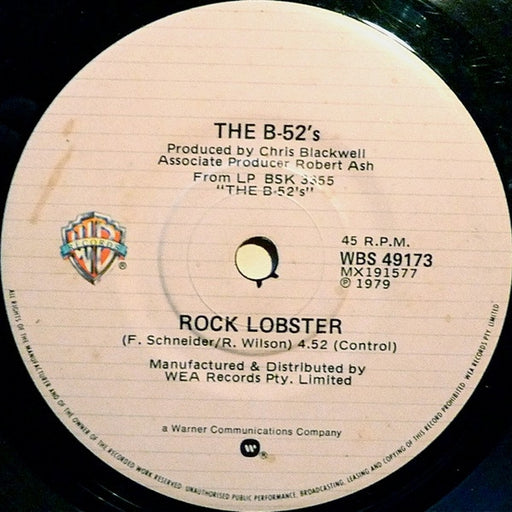 The B-52's – Rock Lobster (LP, Vinyl Record Album)