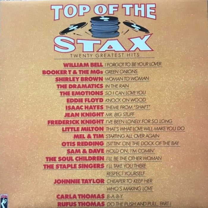 Various – Top Of The Stax - Twenty Greatest Hits (LP, Vinyl Record Album)