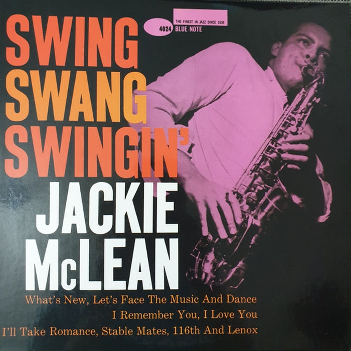 Jackie McLean – Swing, Swang, Swingin' (LP, Vinyl Record Album)