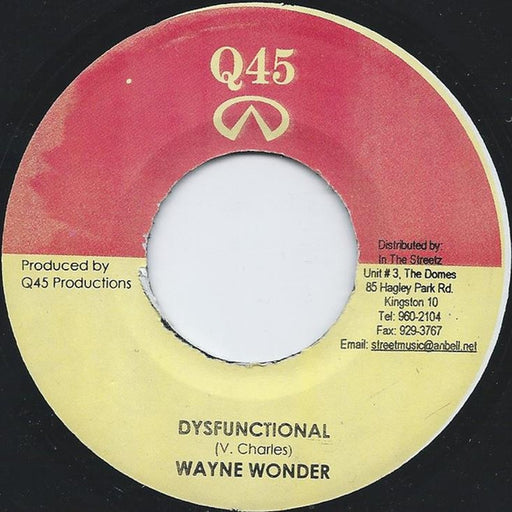 Wayne Wonder – Dysfunctional (LP, Vinyl Record Album)