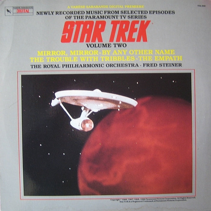 Royal Philharmonic Orchestra, Fred Steiner – Star Trek - Volume Two (Music Adapted From Selected Episodes Of The Paramount TV Series) (LP, Vinyl Record Album)