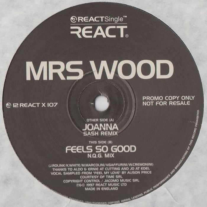 Mrs. Wood – Joanna / Feels So Good (LP, Vinyl Record Album)