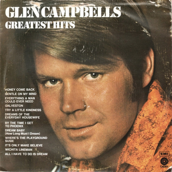 Glen Campbell – Glen Campbell's Greatest Hits (LP, Vinyl Record Album)