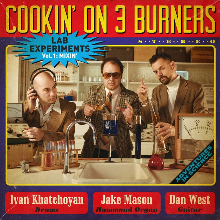 Cookin' On 3 Burners – Lab Experiments Vol. 1 : Mixin' (LP, Vinyl Record Album)
