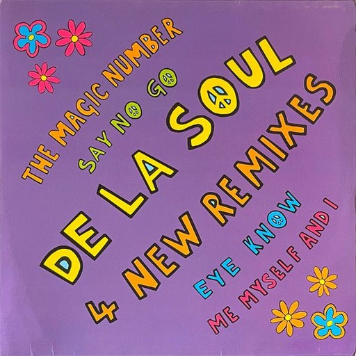 De La Soul – The Magic Number / Say No Go / Eye Know / Me Myself And I (4 New Remixes) (LP, Vinyl Record Album)