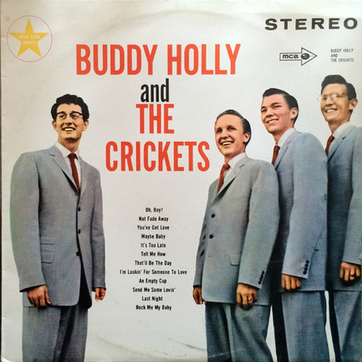 Buddy Holly, The Crickets – Buddy Holly And The Crickets (LP, Vinyl Record Album)