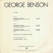 George Benson – Inside Love (So Personal) (LP, Vinyl Record Album)