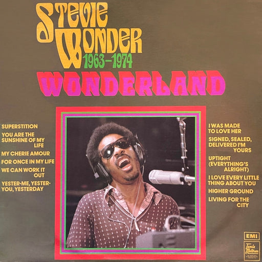 Stevie Wonder – 1963-1974 "Wonderland" (LP, Vinyl Record Album)