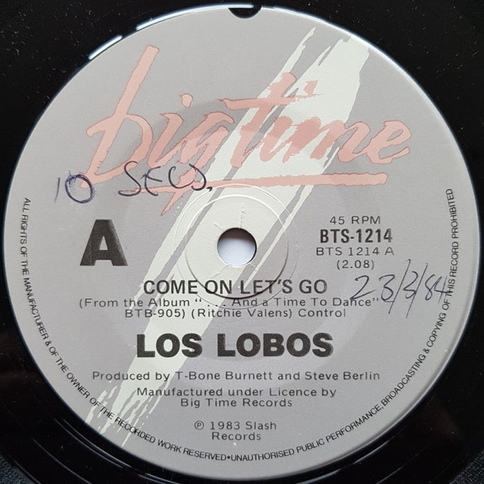 Los Lobos – Come On Let's Go (LP, Vinyl Record Album)