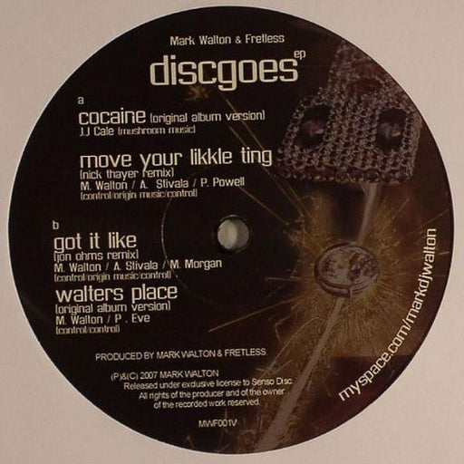 Mark Walton, Fretless – Discgoes EP (LP, Vinyl Record Album)