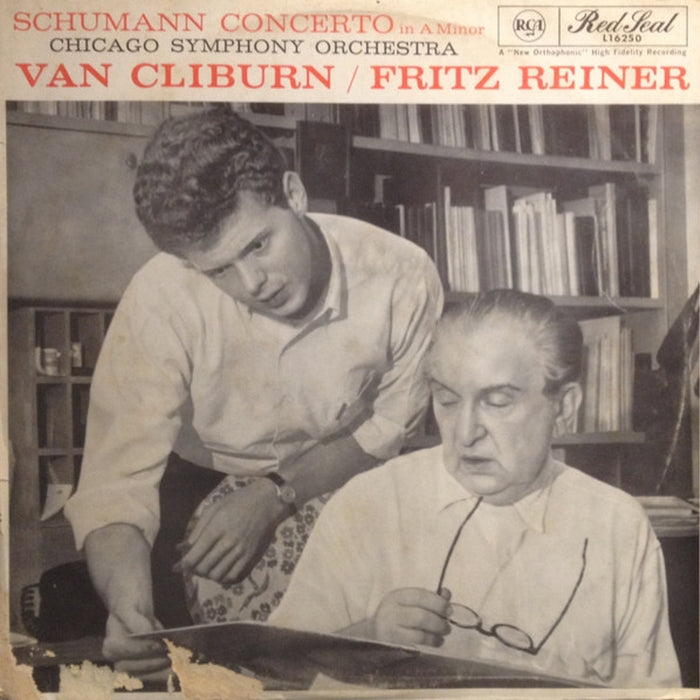 Robert Schumann, Van Cliburn, Fritz Reiner, Chicago Symphony Orchestra – Concerto In A Minor (LP, Vinyl Record Album)