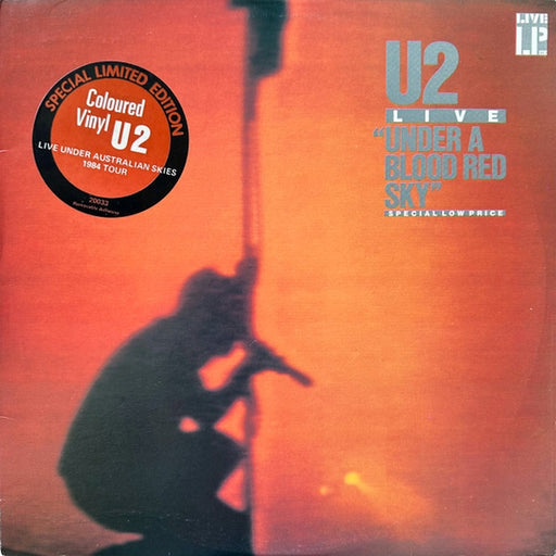 U2 – Live "Under A Blood Red Sky" (LP, Vinyl Record Album)