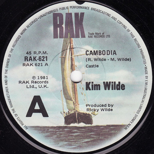 Kim Wilde – Cambodia (LP, Vinyl Record Album)