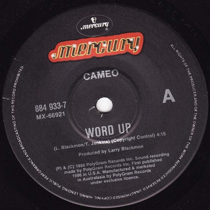 Cameo – Word Up (LP, Vinyl Record Album)