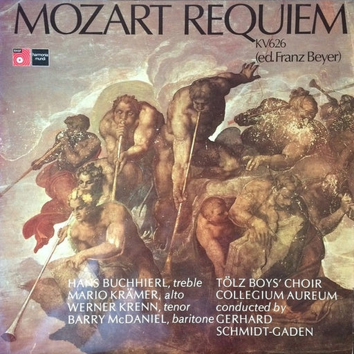 Wolfgang Amadeus Mozart, Tölzer Knabenchor, Collegium Aureum, Gerhard Schmidt-Gaden, Hans Buchhierl, Mario Krämer, Werner Krenn, Barry McDaniel – Requiem KV 626 (LP, Vinyl Record Album)