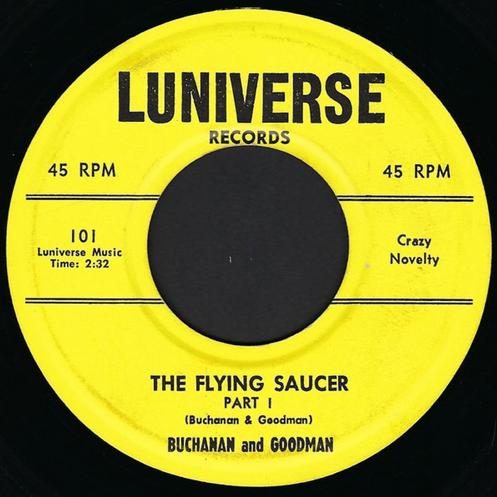 Buchanan & Goodman – The Flying Saucer (LP, Vinyl Record Album)