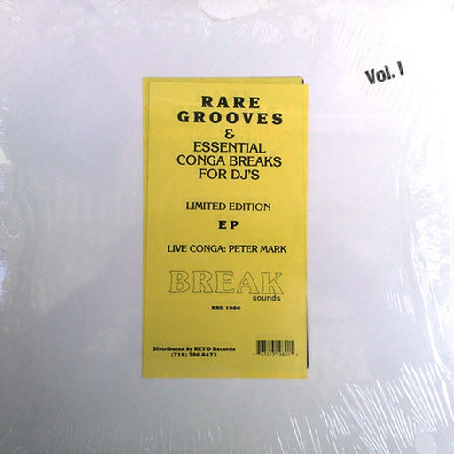 Unknown Artist – Rare Grooves & Essential Drum Conga Breaks For DJ's Vol. 1 (LP, Vinyl Record Album)