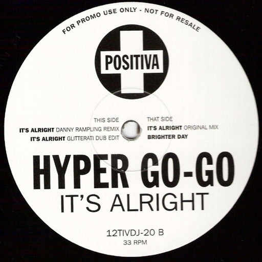 Hyper Go Go – It's Alright (LP, Vinyl Record Album)