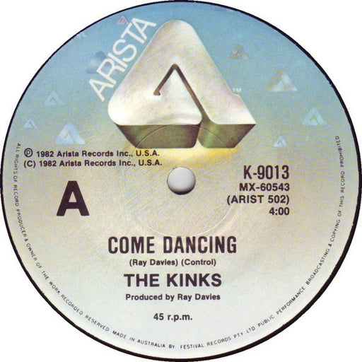 The Kinks – Come Dancing (LP, Vinyl Record Album)