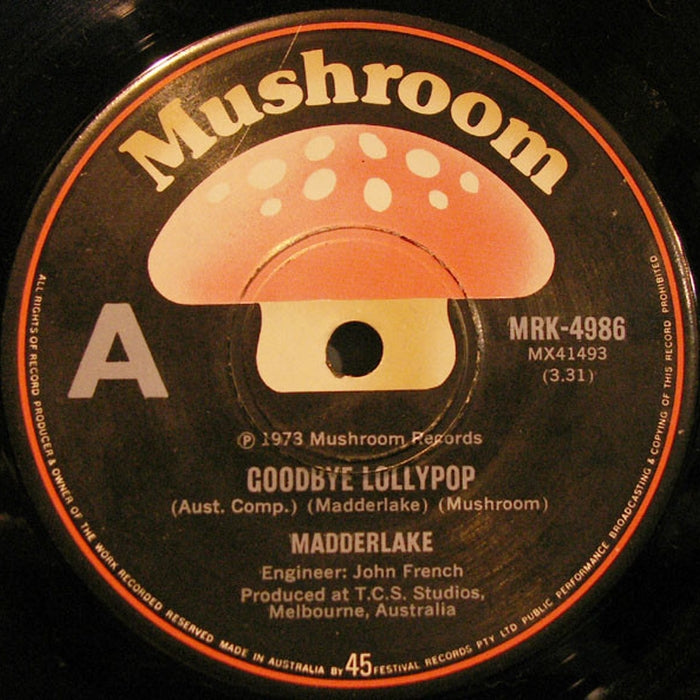 Madder Lake – Goodbye Lollypop (LP, Vinyl Record Album)