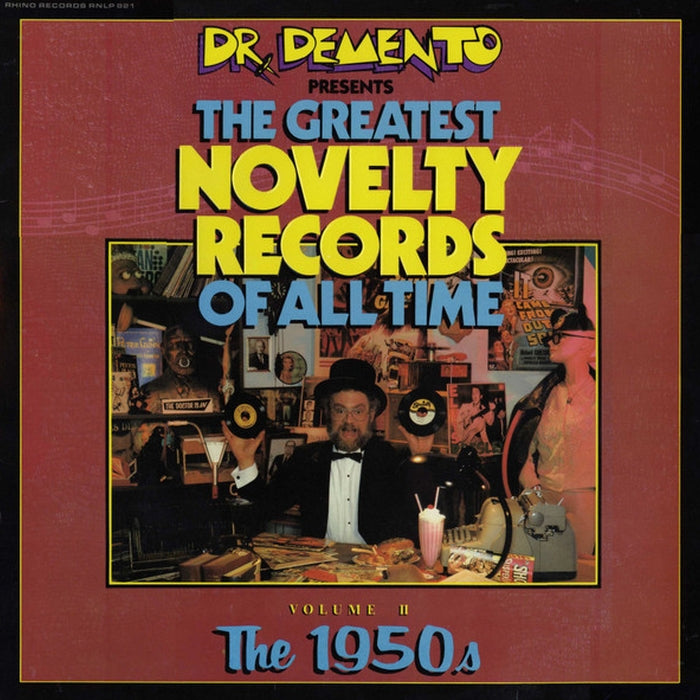 Various – Dr Demento Presents The Greatest Novelty Records Of All Time Volume II The 1950s (LP, Vinyl Record Album)