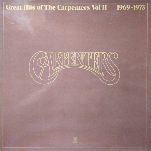 Carpenters – Great Hits Of The Carpenters Vol II 1969-1973 (LP, Vinyl Record Album)