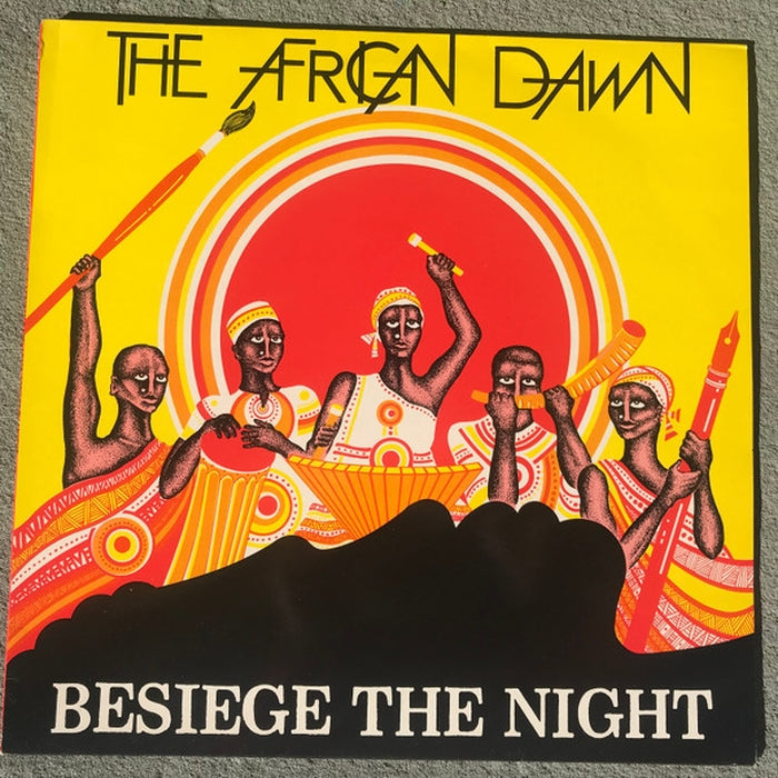 The African Dawn – Besiege The Night (LP, Vinyl Record Album)