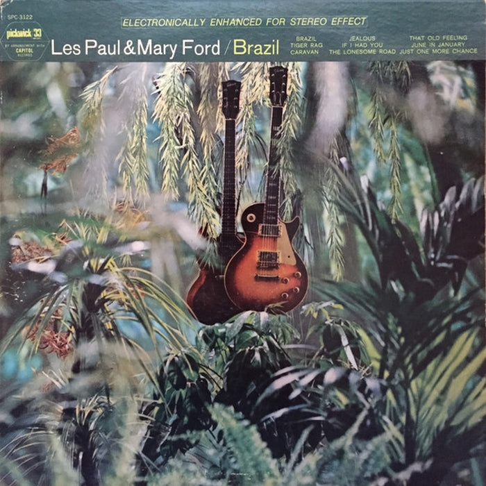 Les Paul & Mary Ford – Brazil (The Wild Guitars Of Les Paul & Mary Ford) (LP, Vinyl Record Album)