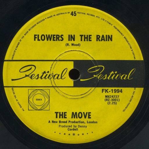 The Move – Flowers In The Rain (LP, Vinyl Record Album)