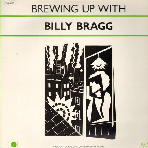 Billy Bragg – Brewing Up With Billy Bragg (LP, Vinyl Record Album)