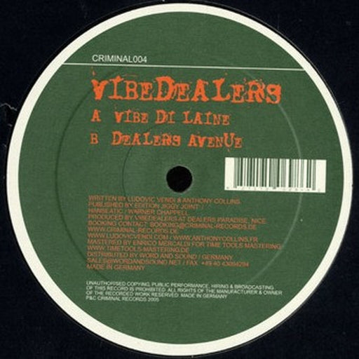 Vibe Dealers – Vibe Di Laine / Dealers Avenue (LP, Vinyl Record Album)