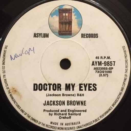 Jackson Browne – Doctor My Eyes (LP, Vinyl Record Album)