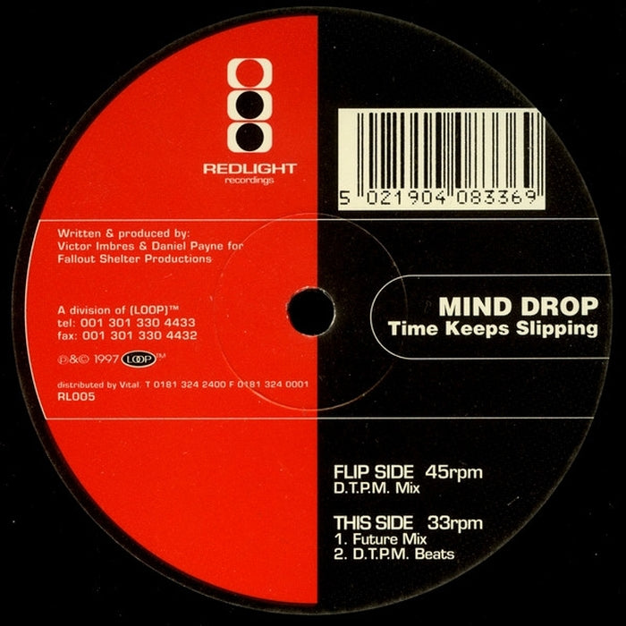 Mind Drop – Time Keeps Slipping (LP, Vinyl Record Album)