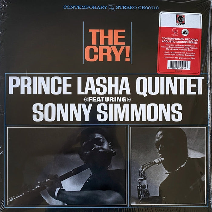 Prince Lasha Quintet, Sonny Simmons – The Cry! (LP, Vinyl Record Album)