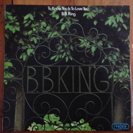 B.B. King – To Know You Is To Love You (LP, Vinyl Record Album)