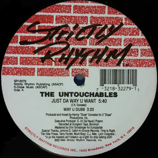 The Untouchables – Just Da Way U Want (LP, Vinyl Record Album)