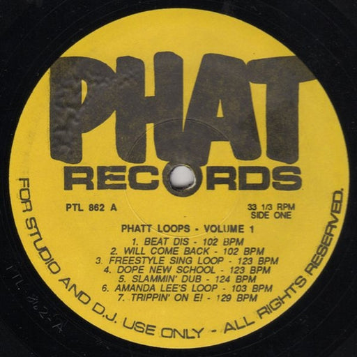 Various – Phatt Loops Volume 1 (LP, Vinyl Record Album)