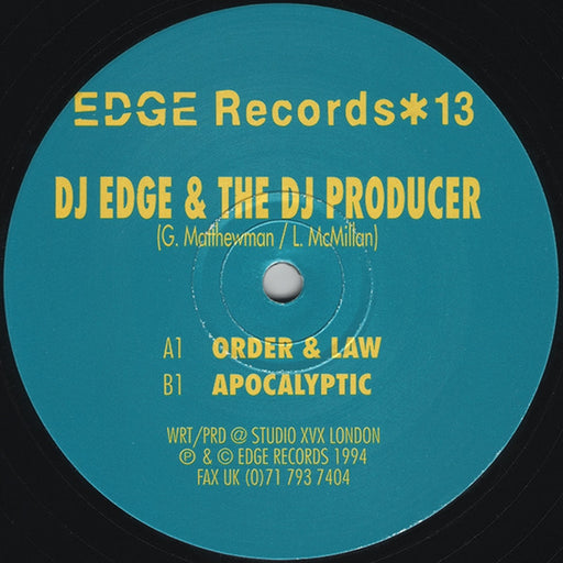 DJ Edge, The DJ Producer – *13 (LP, Vinyl Record Album)